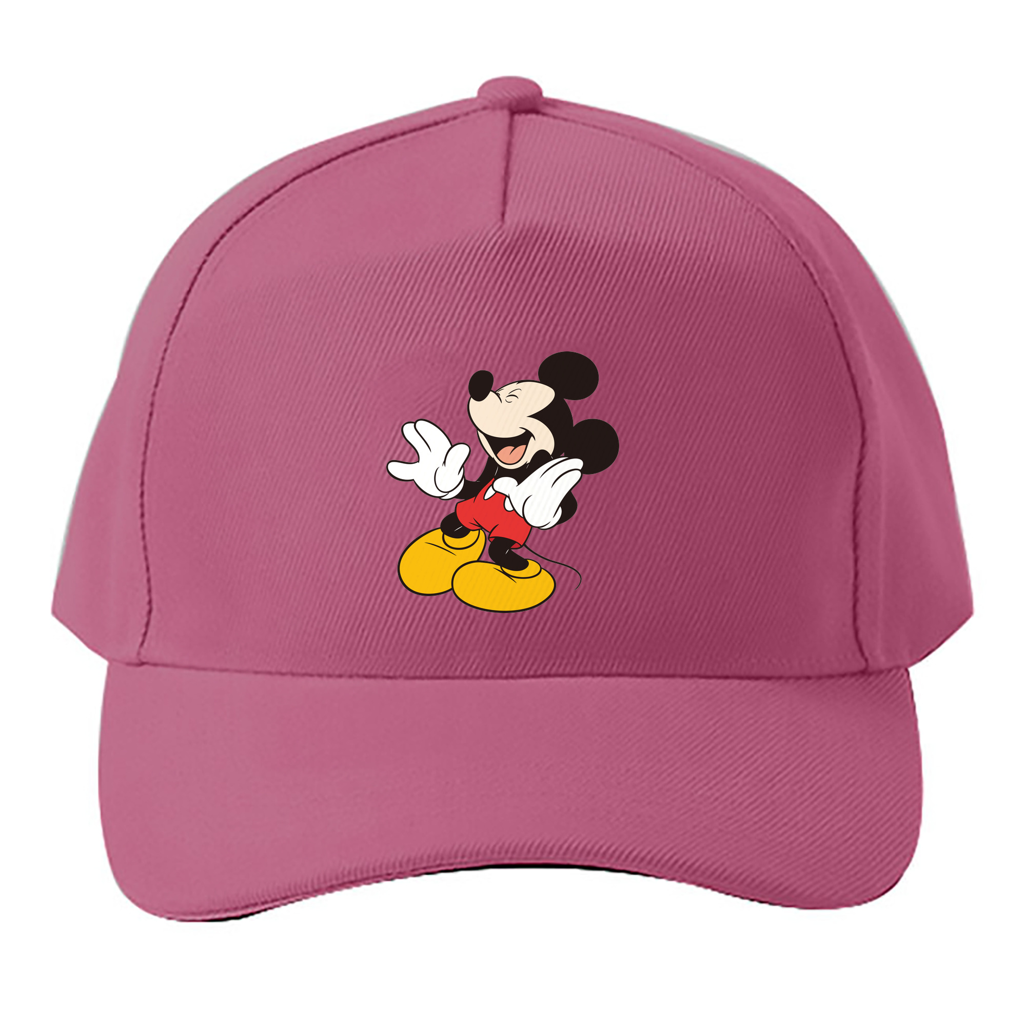 （画像用） ミッキーマウス Mickey Mouse ベースボールキャップ 綿100％ 男女兼用 帽子 スポーツ